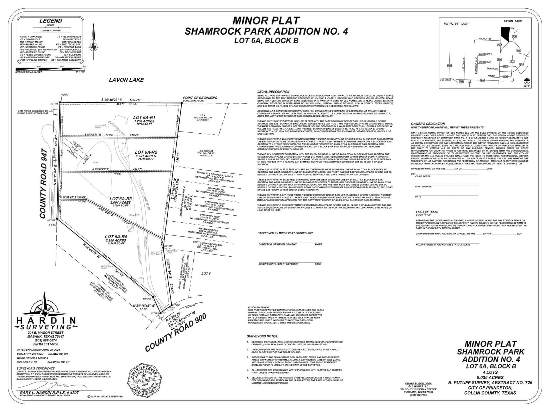 4.46 acres in Collin County
