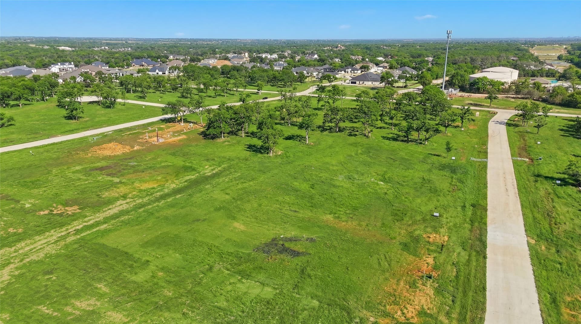 1.03 acres in Denton County
