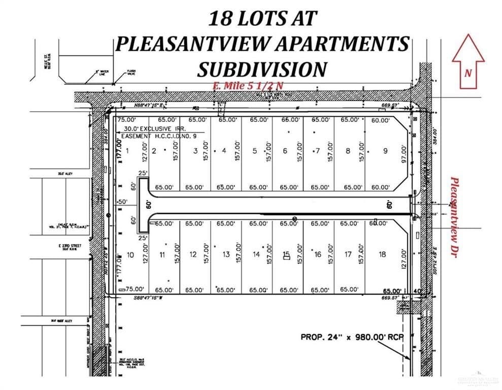 0.23 acres in Hidalgo County