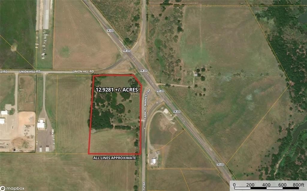 12.93 acres in Denton County