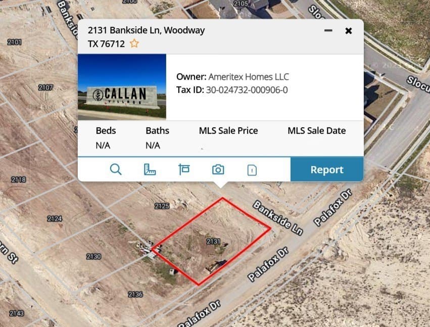 0.28 acres in McLennan County