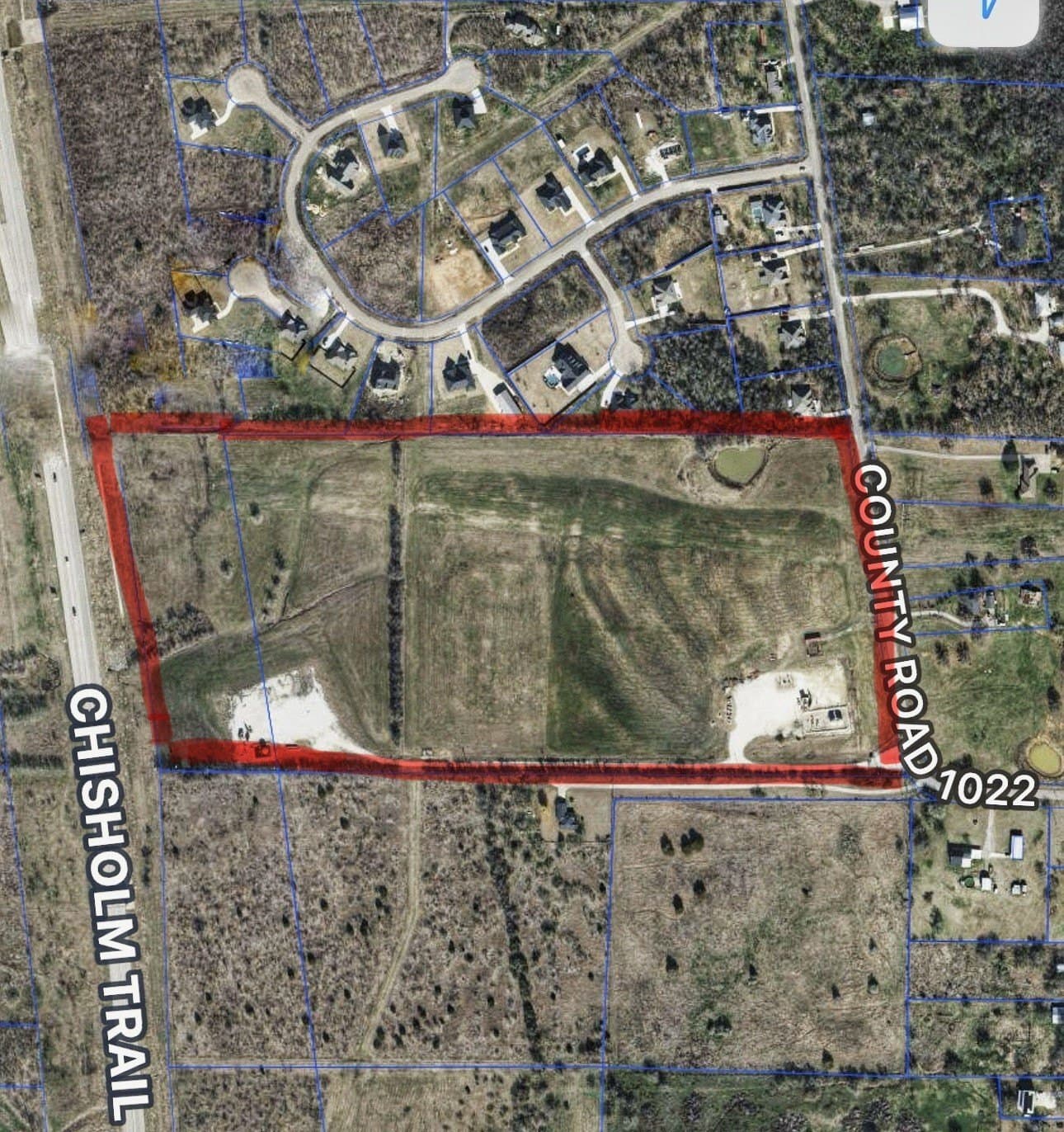 40.4 acres in Johnson County