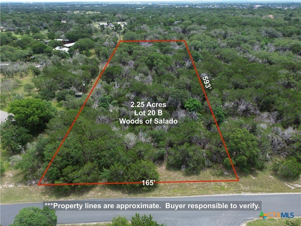 2.25 acres in Bell County