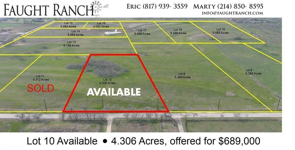 4.31 acres in Denton County