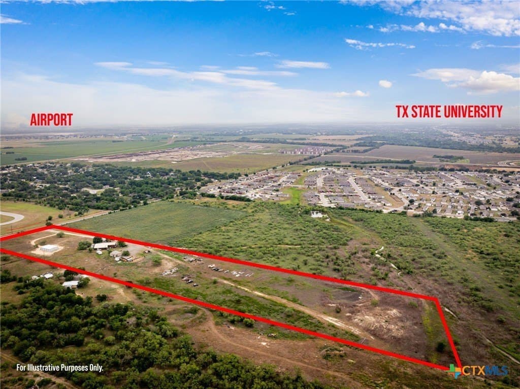 10 acres in Hays County