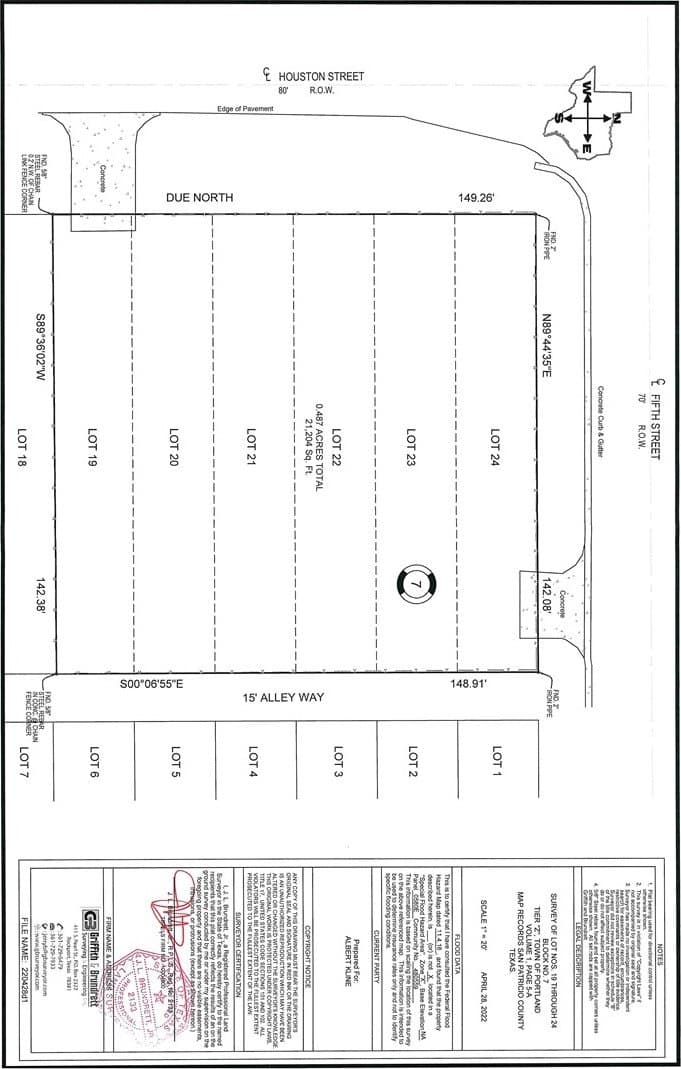 0.49 acres in San Patricio County