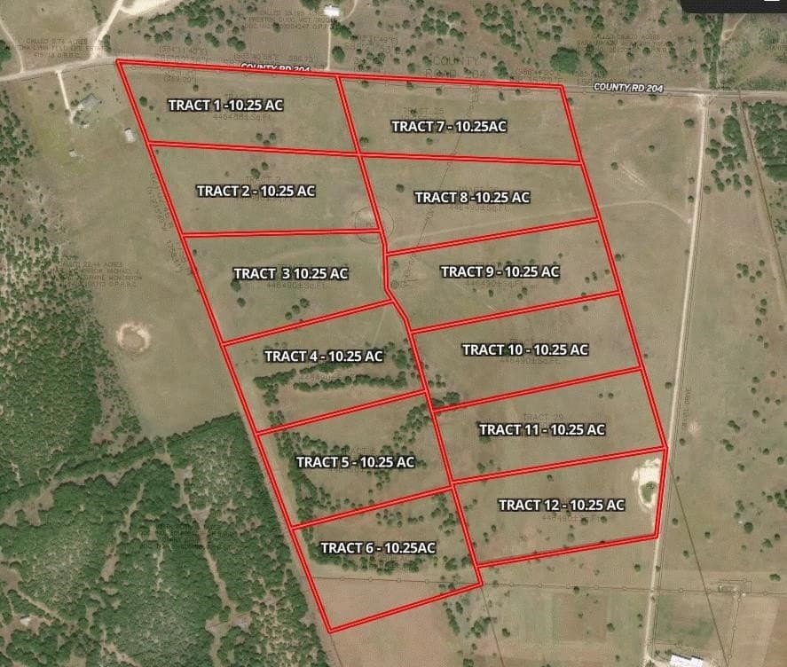 10.25 acres in Burnet County