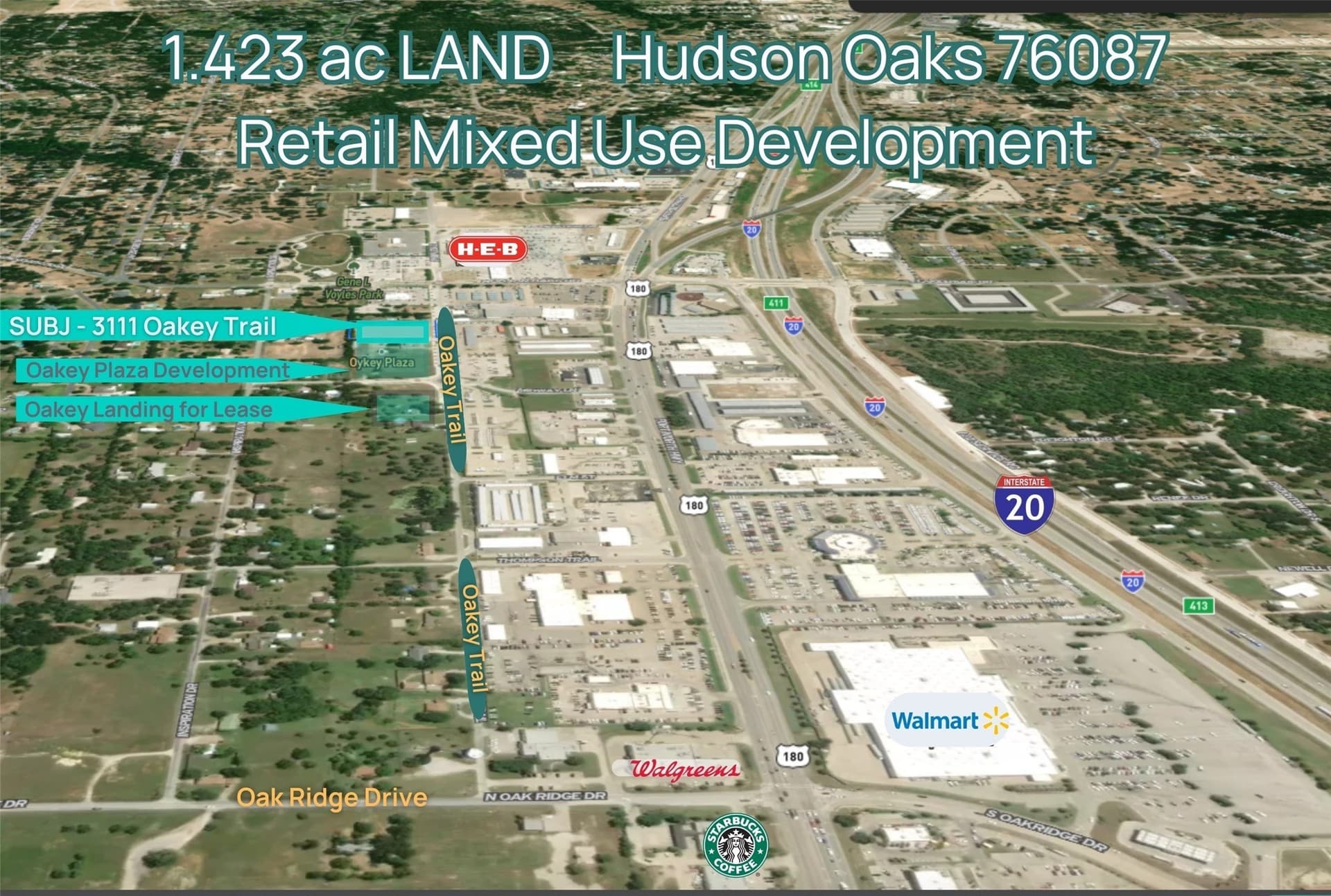 1.42 acres in Parker County featured view