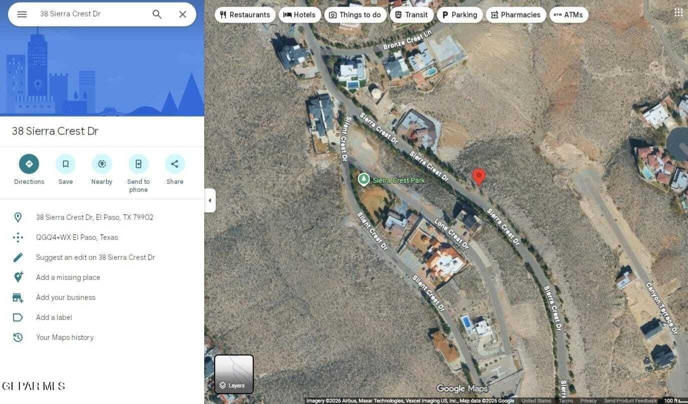 0.25 acres in El Paso County featured view