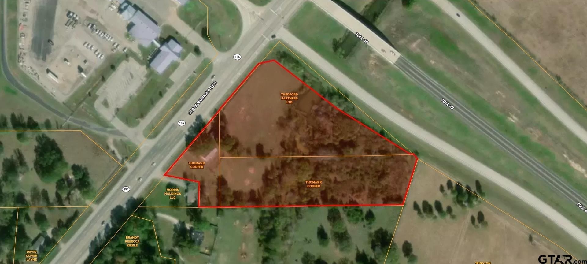 7.58 acres in Smith County