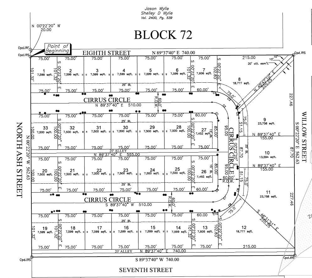 7.2 acres in Cooke County