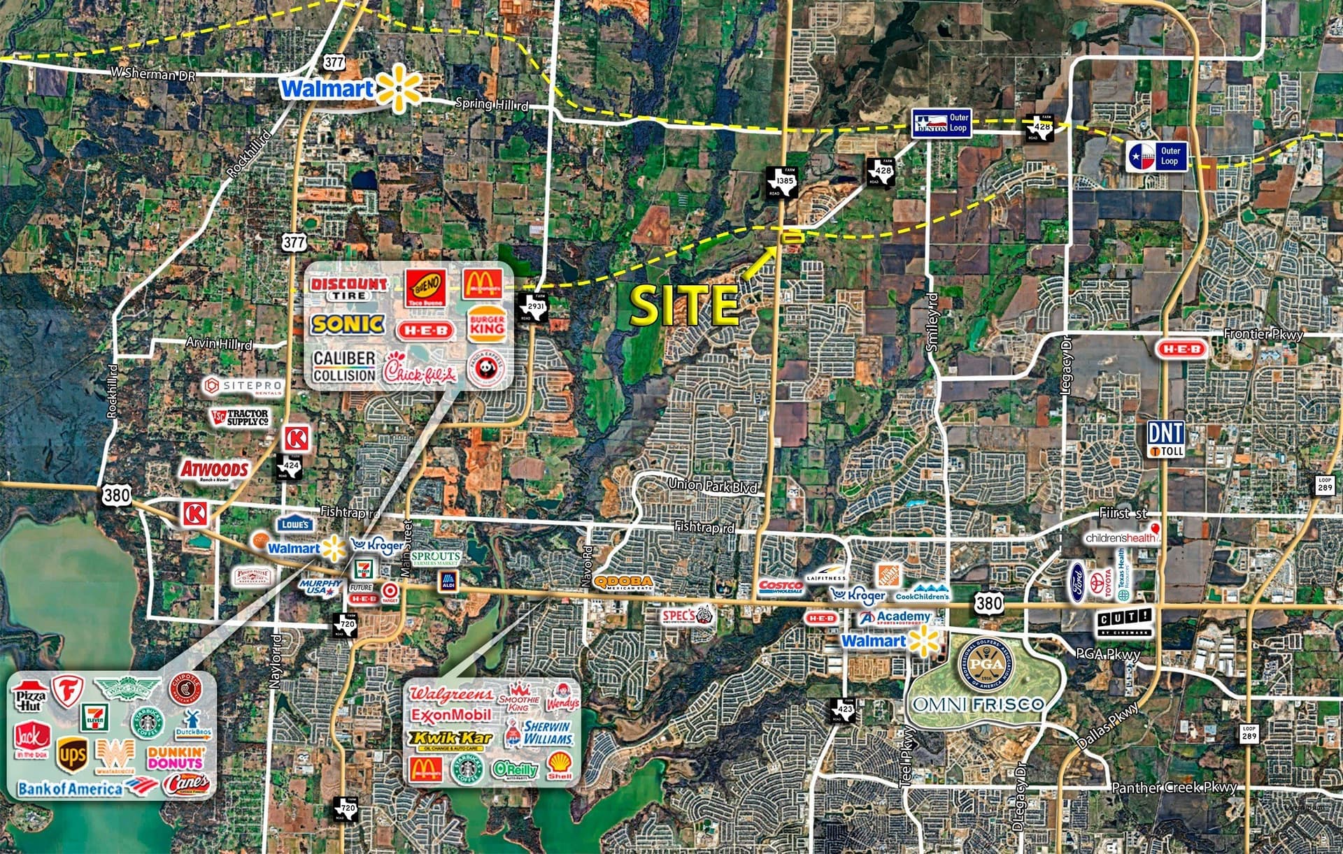 9.49 acres in Denton County featured view