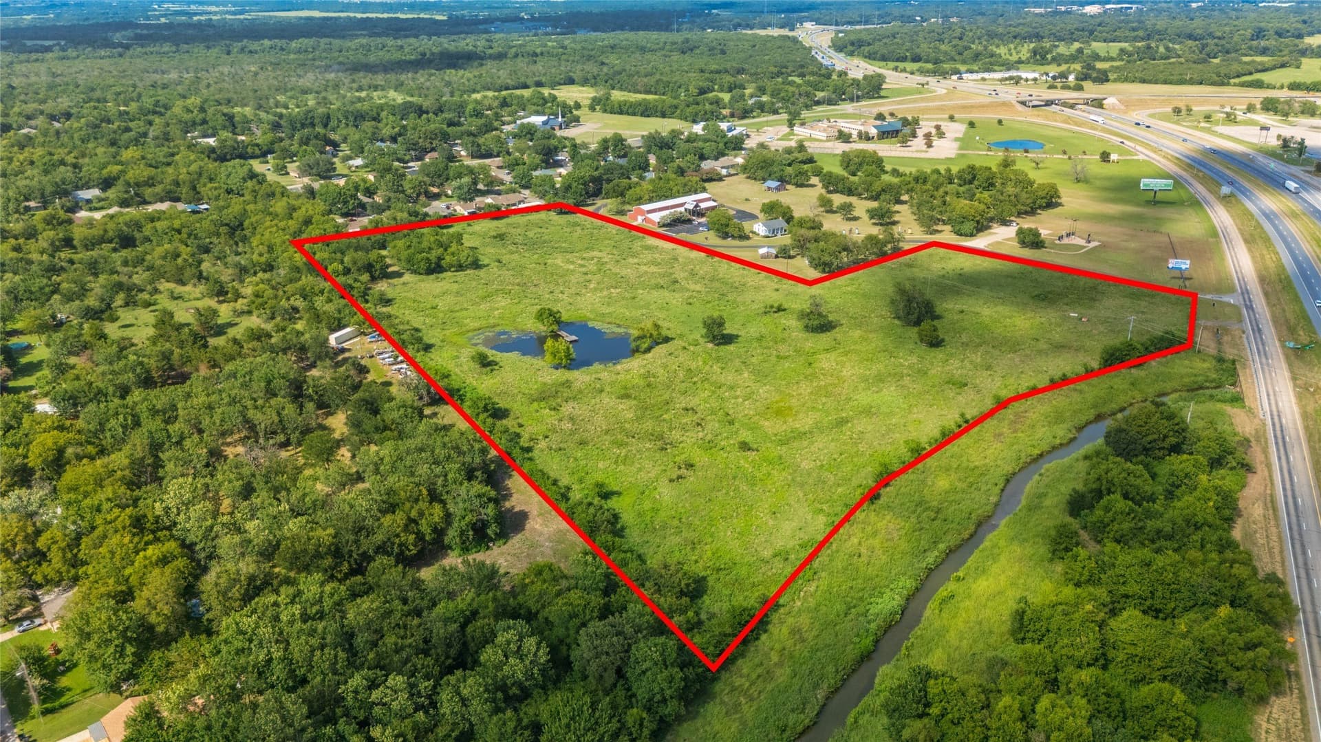 13.08 acres in Hunt County