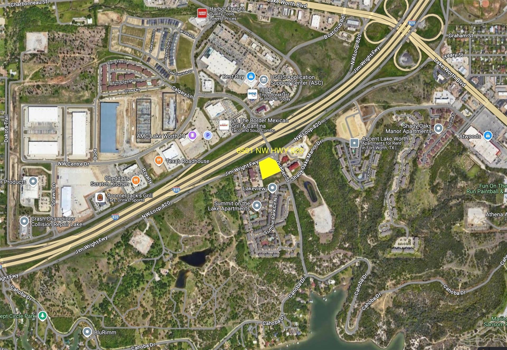1.38 acres in Tarrant County featured view