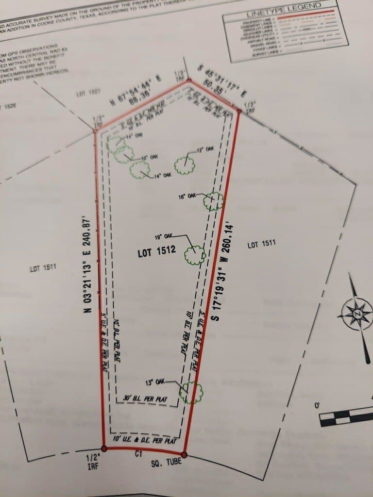 0.53 acres in Cooke County