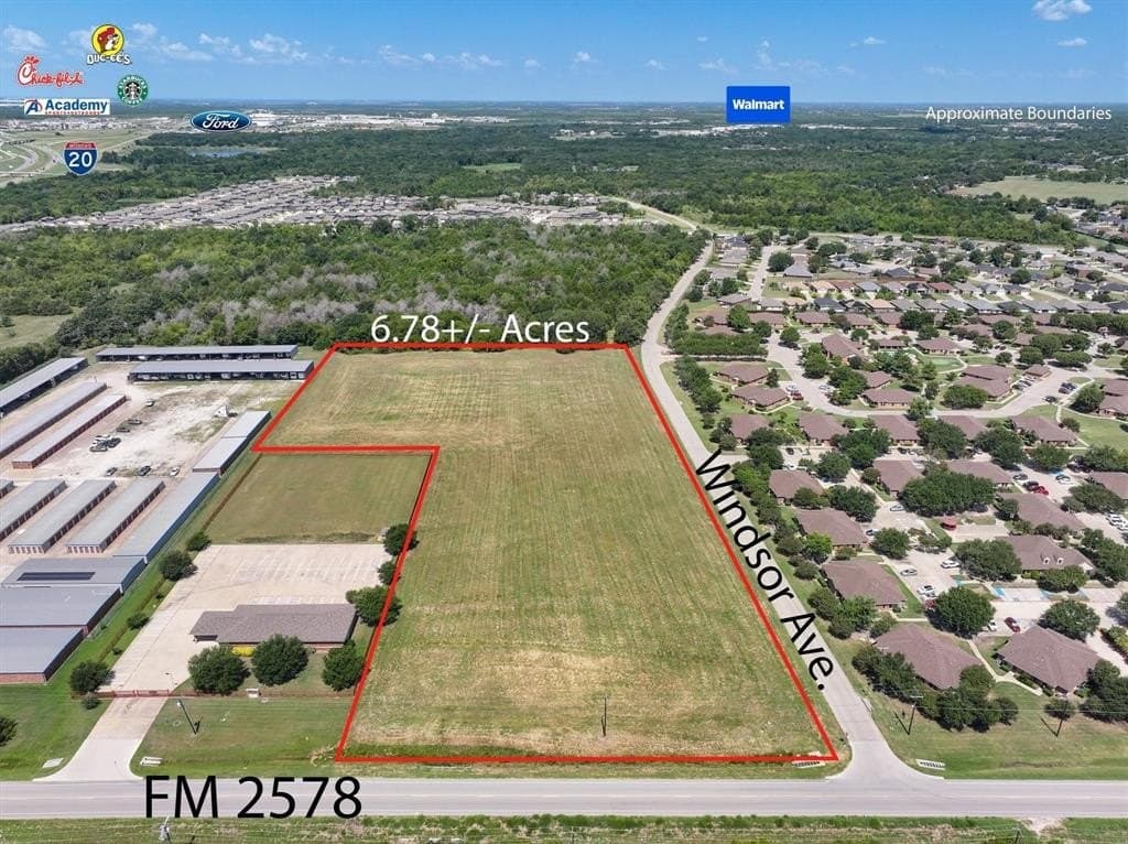 6.79 acres in Kaufman County