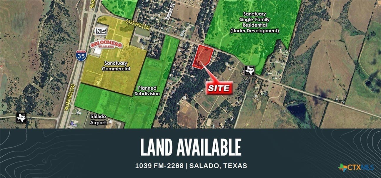 7.66 acres in Bell County