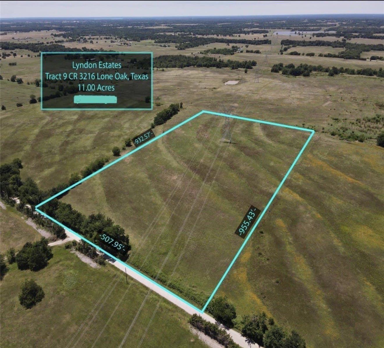 11 acres in Hunt County