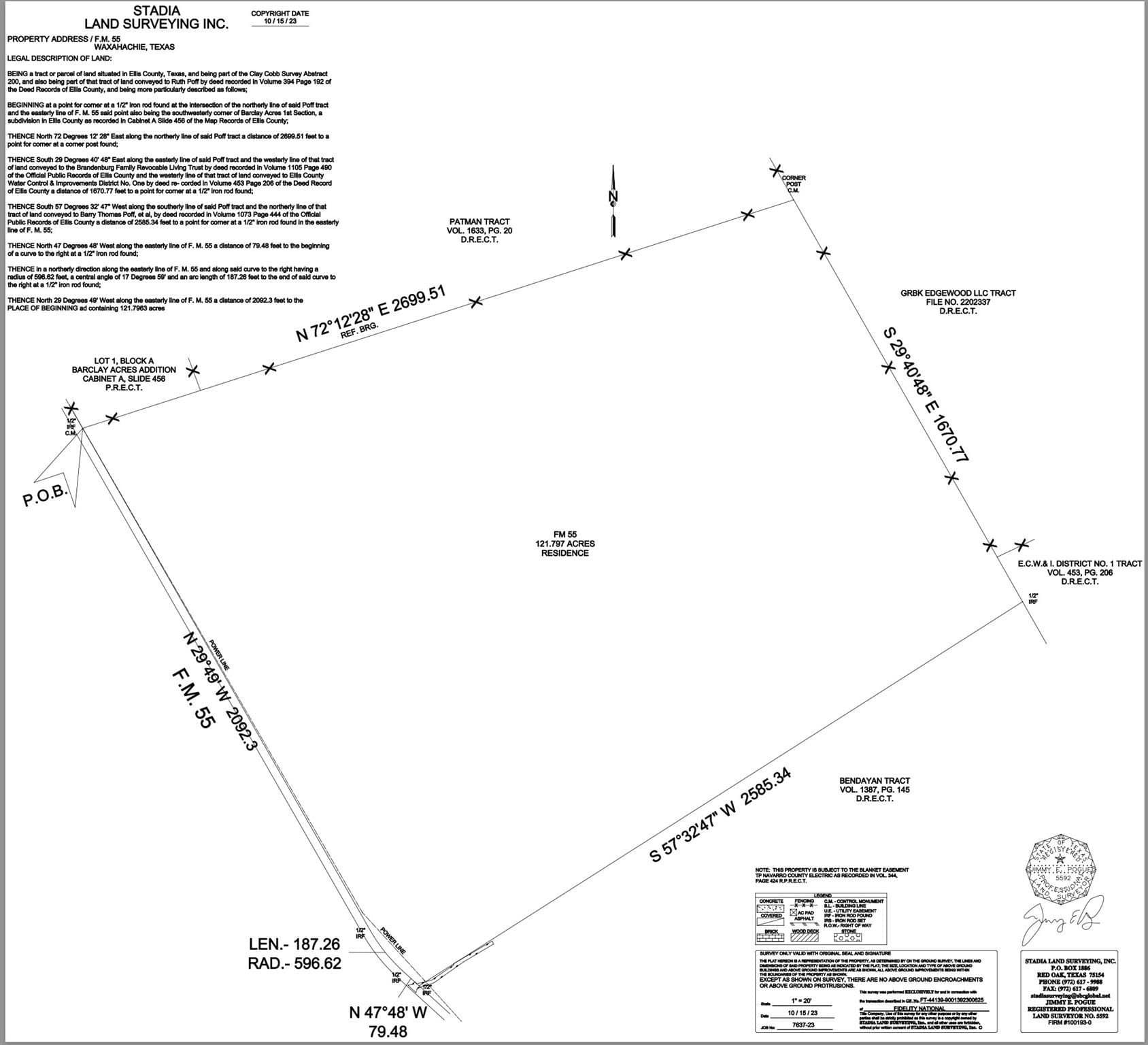 121.8 acres in Ellis County - photo 3
