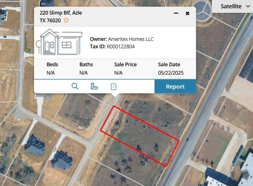 1.03 acres in Parker County