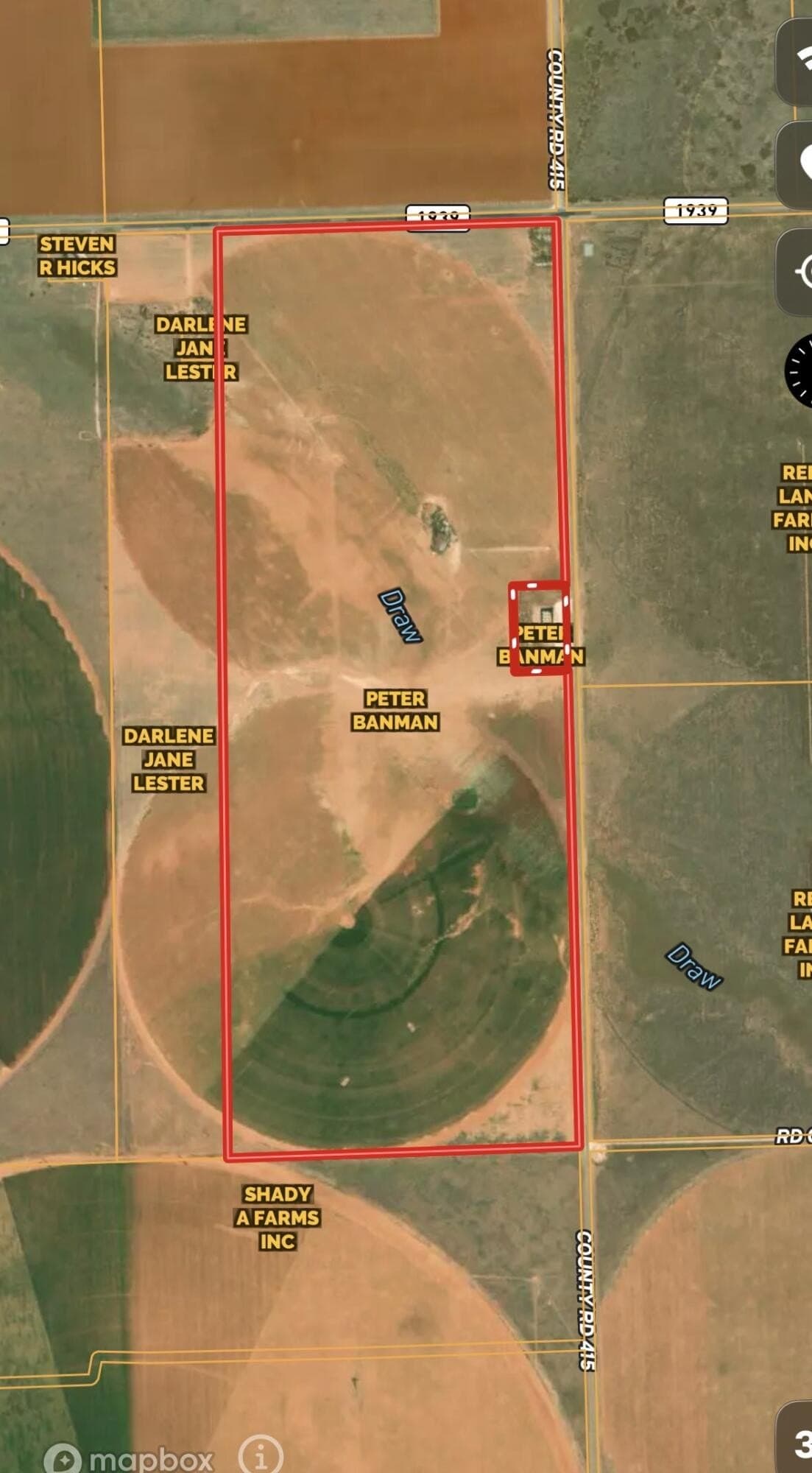 240 acres in Yoakum County