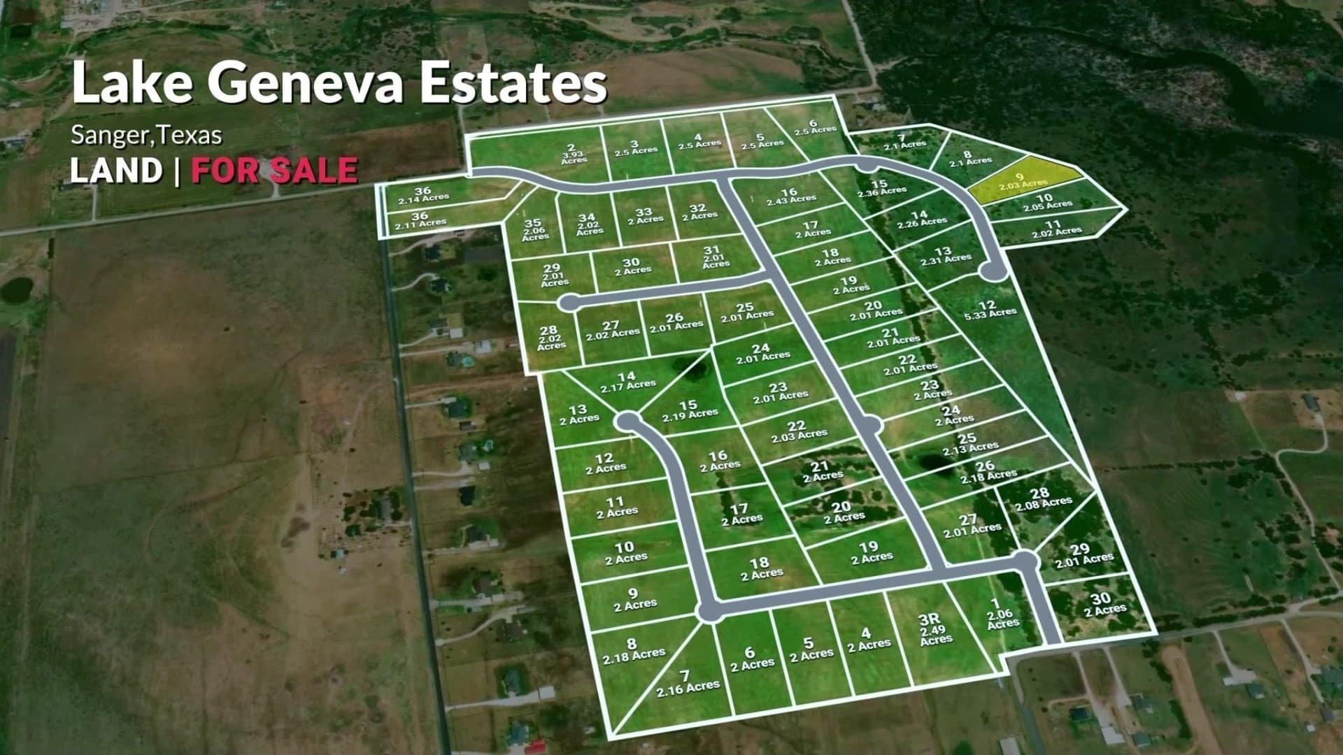 2.04 acres in Denton County