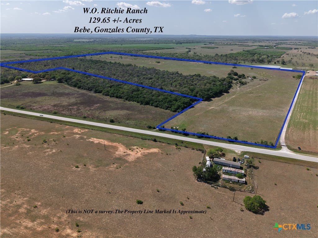 129.65 acres in Gonzales County
