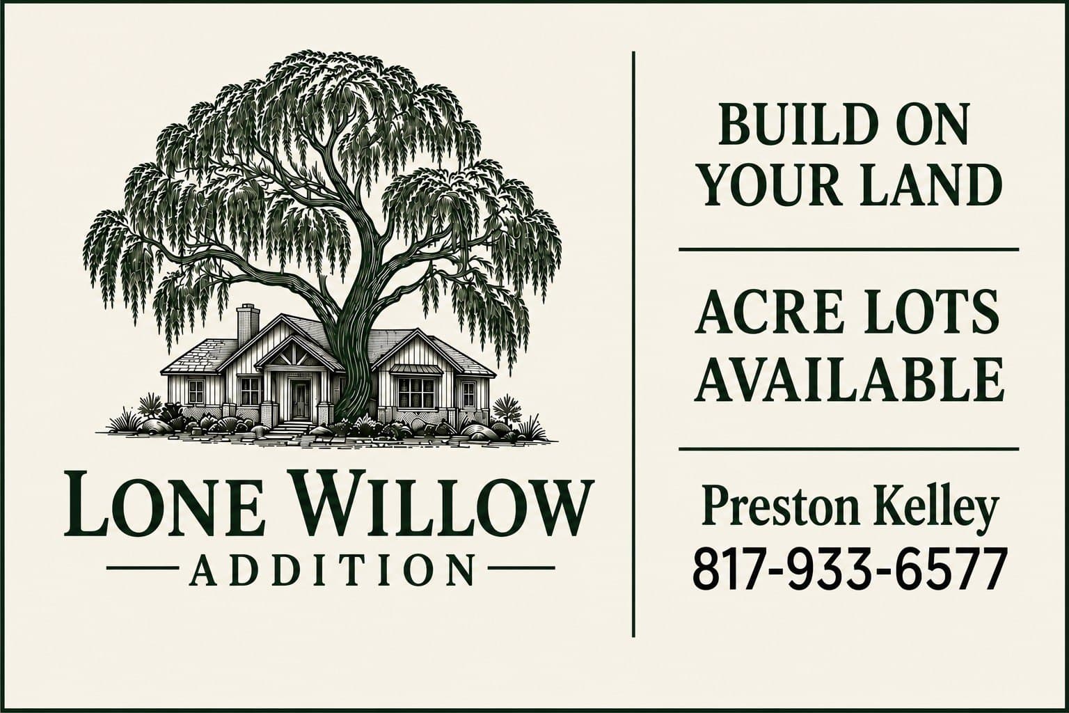 1.03 acres in Johnson County