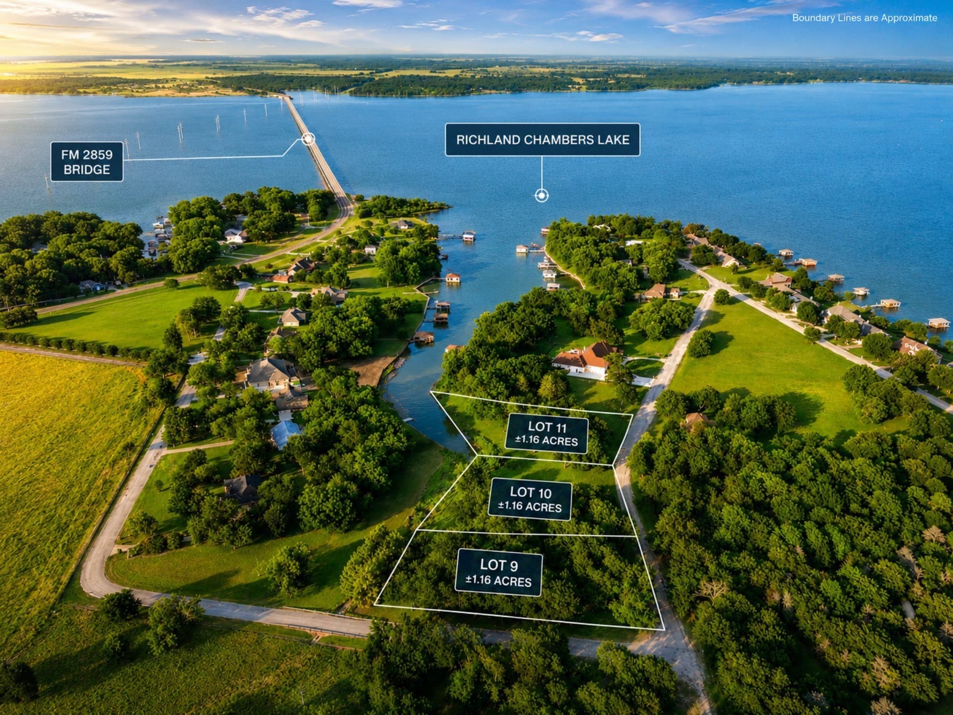 3.9 acres in Navarro County