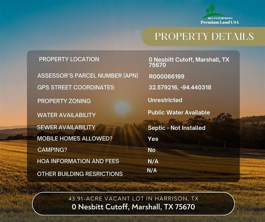 43.91 acres in Harrison County gallery image 2