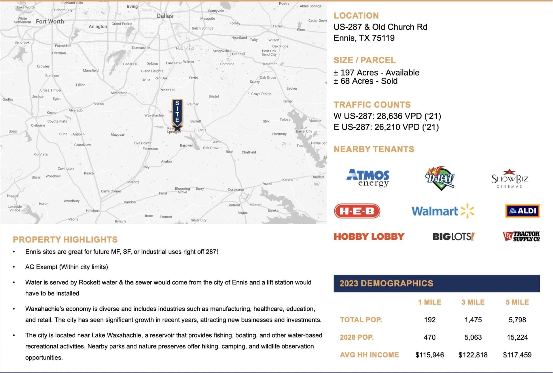 197.3 acres in Ellis County - photo 2