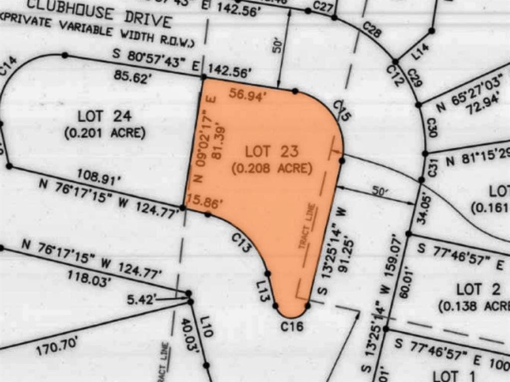 0.21 acres in Palo Pinto County