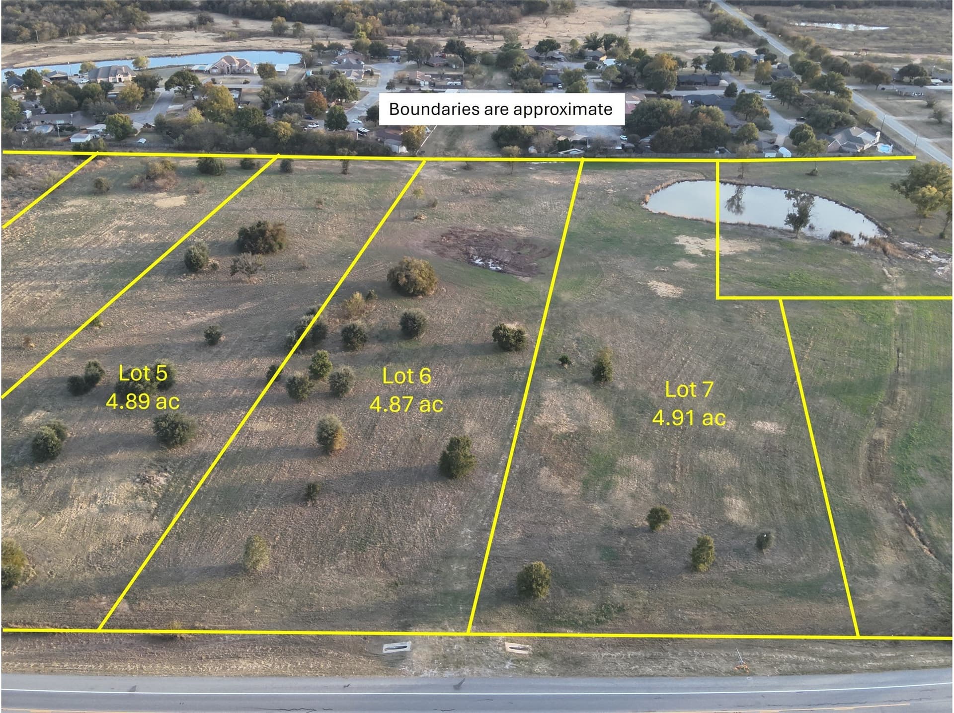 4.91 acres in Clay County