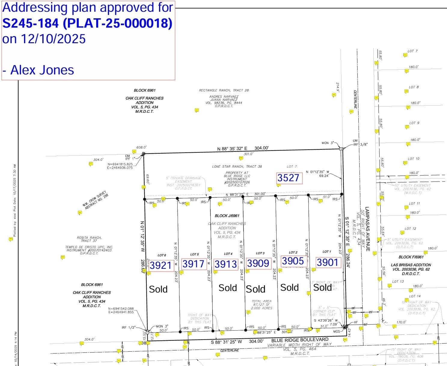 0.23 acres in Dallas County
