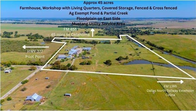 45 acres in Denton County gallery image 2