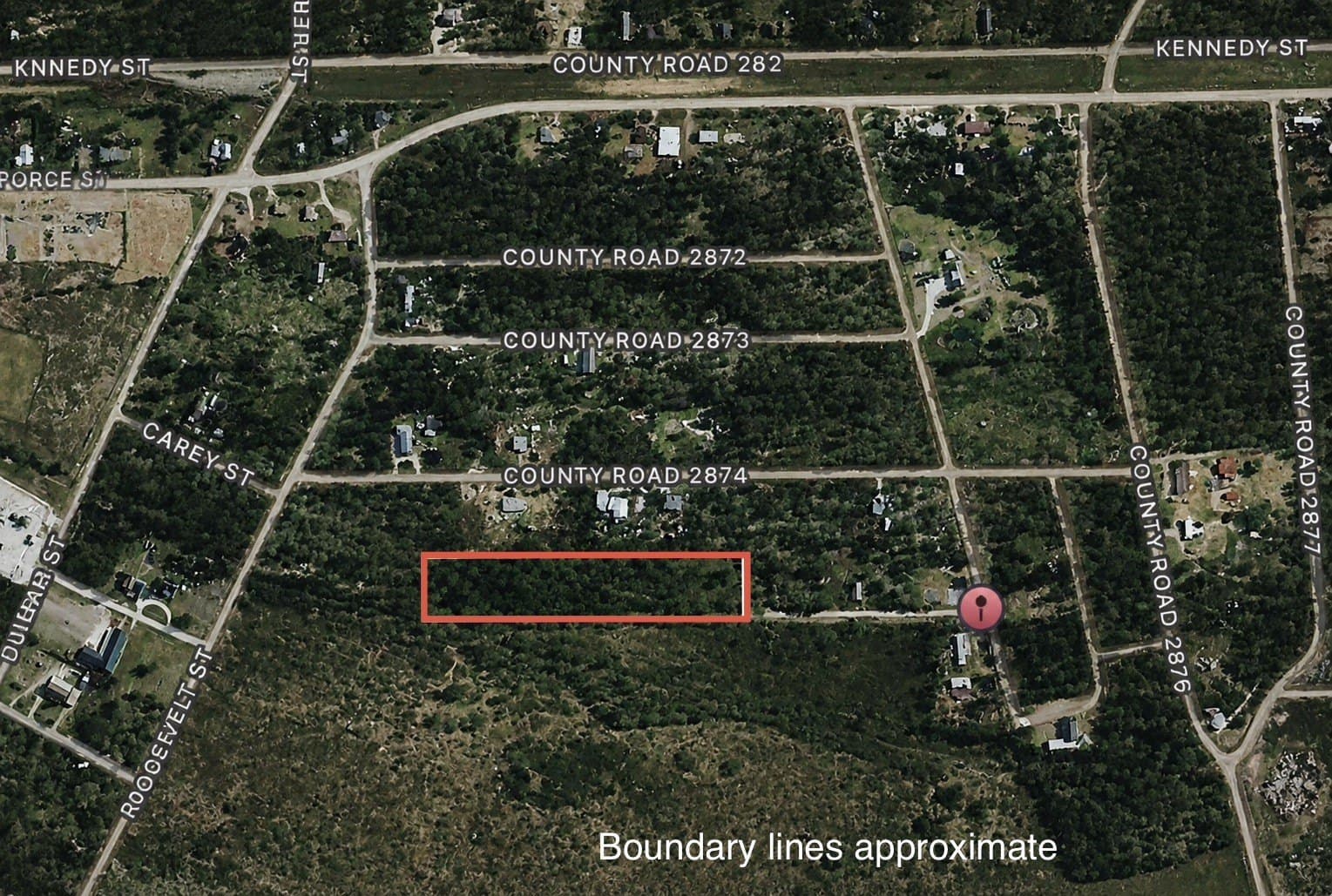 2.43 acres in Falls County