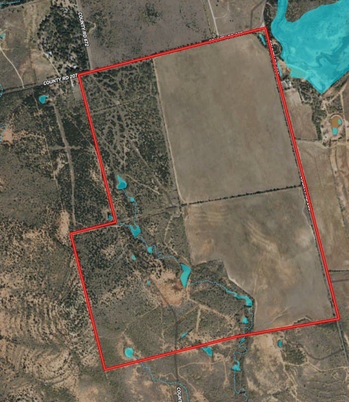 544.9 acres in Taylor County