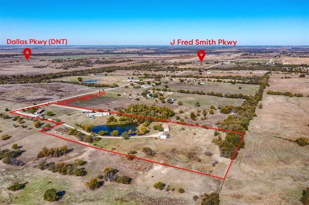 10 acres in Collin County featured view