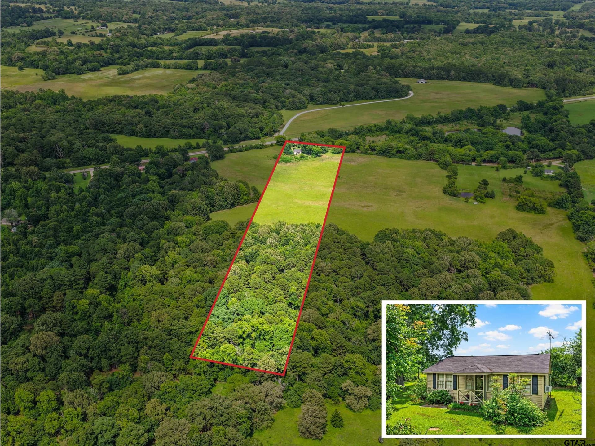 9.5 acres in Titus County