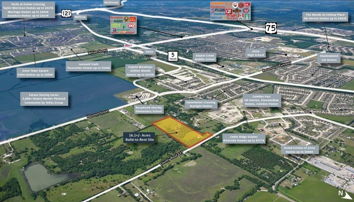 16.1 acres in Collin County