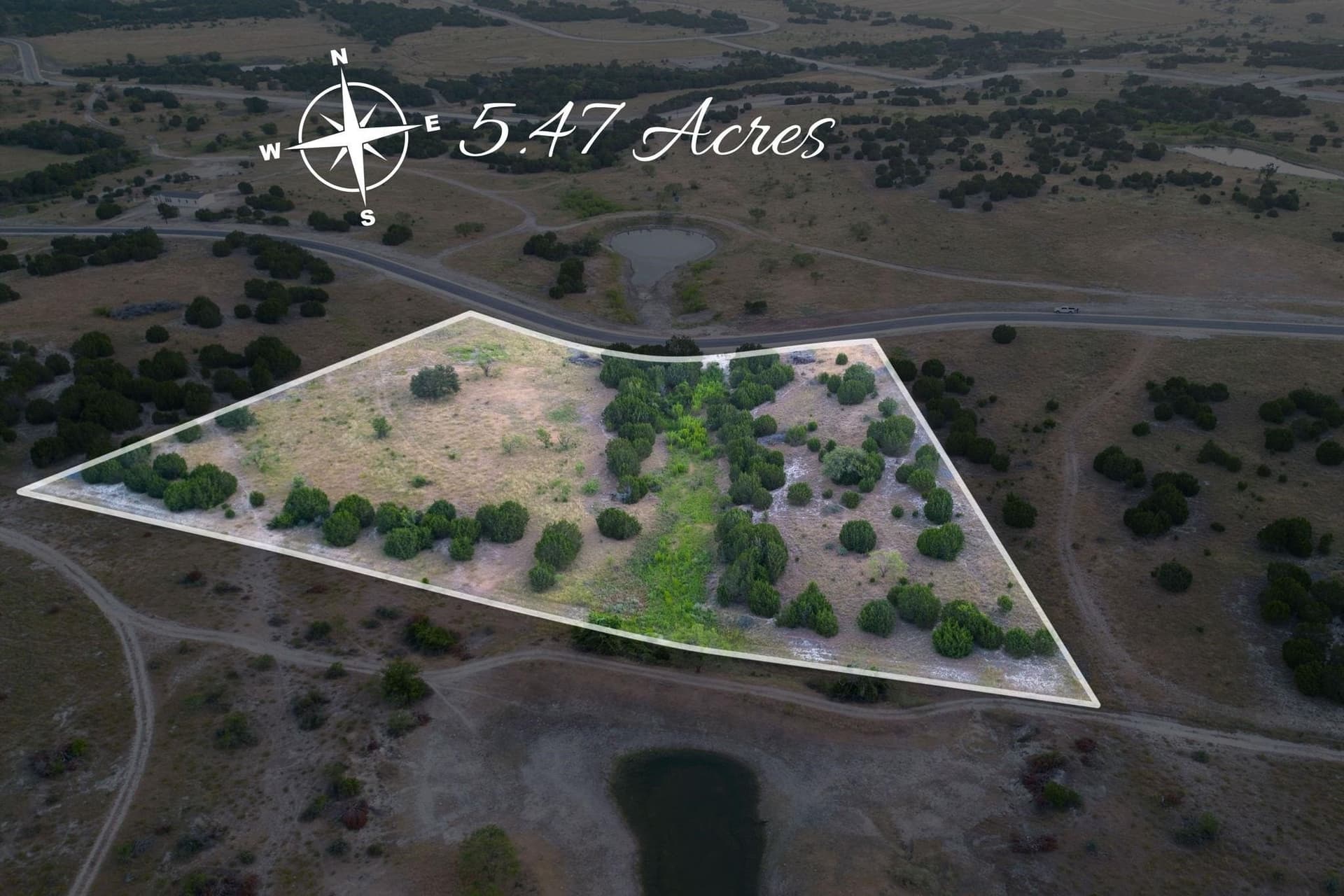 5.47 acres in Burnet County
