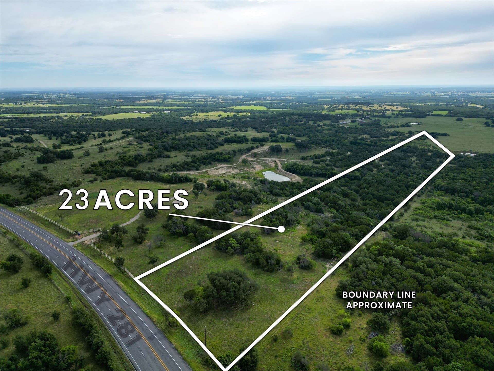 23 acres in Erath County