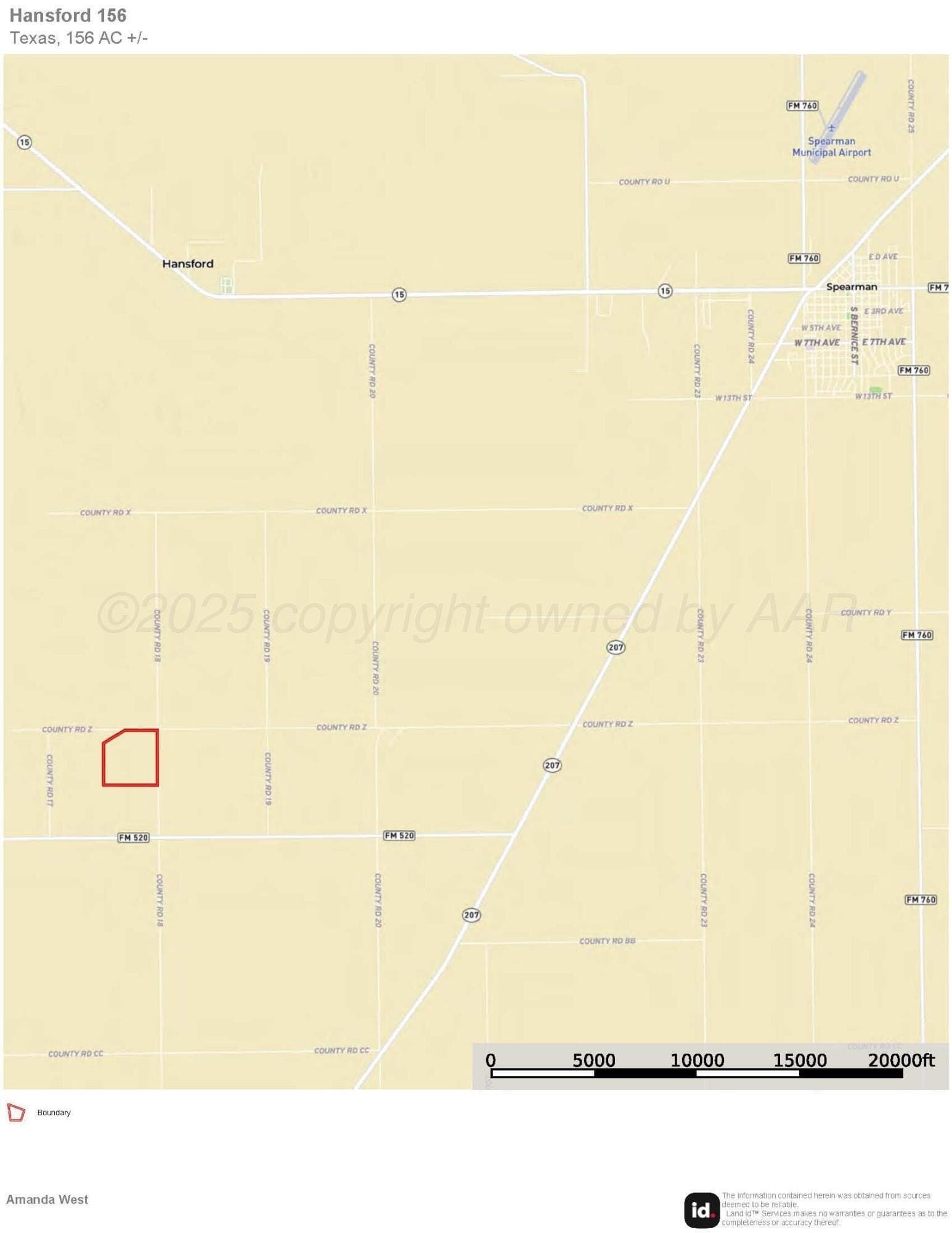 156 acres in Hansford County gallery image 2