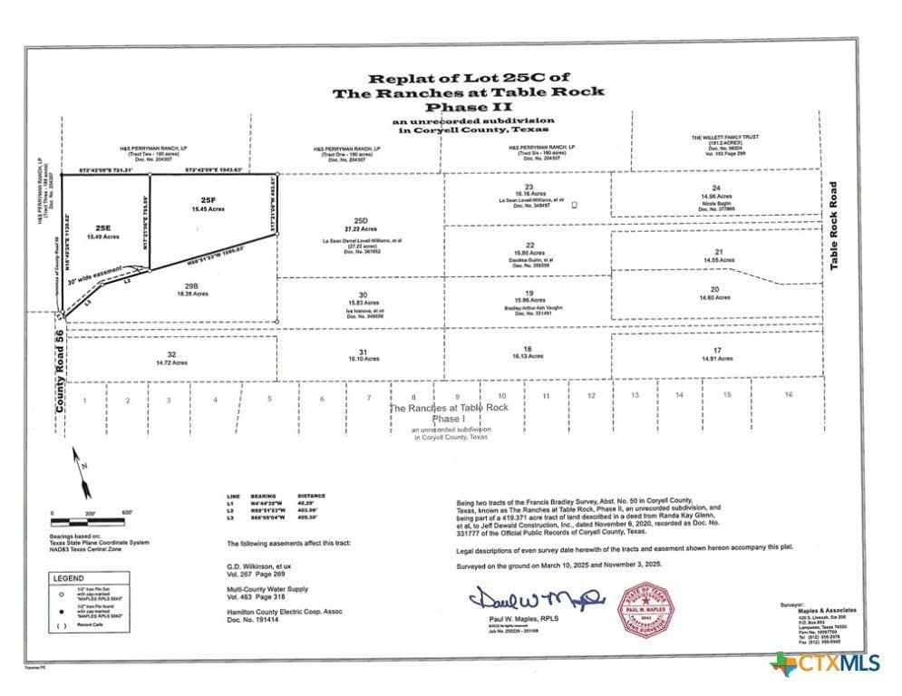 15.49 acres in Coryell County