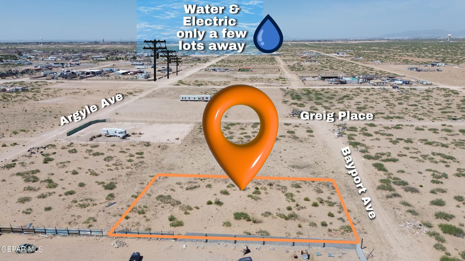 0.5 acres in El Paso County