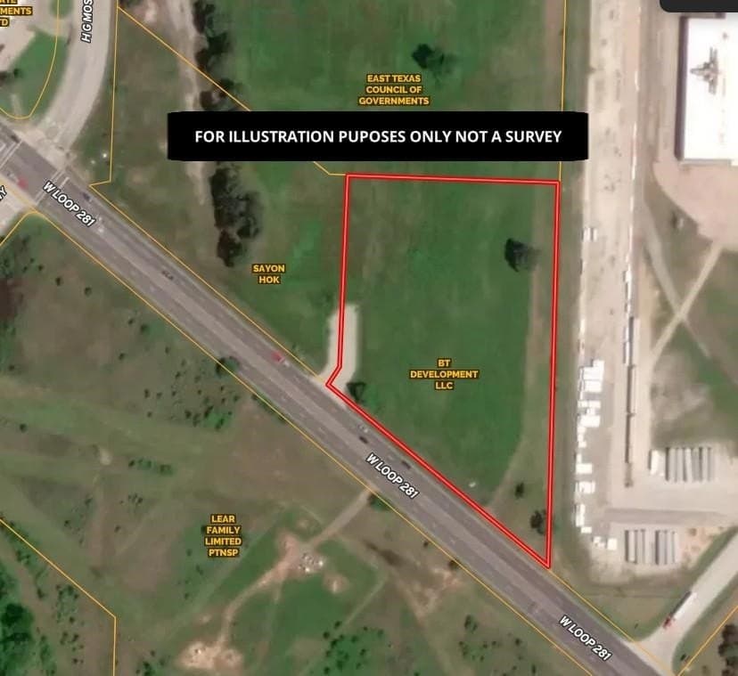 4 acres in Gregg County