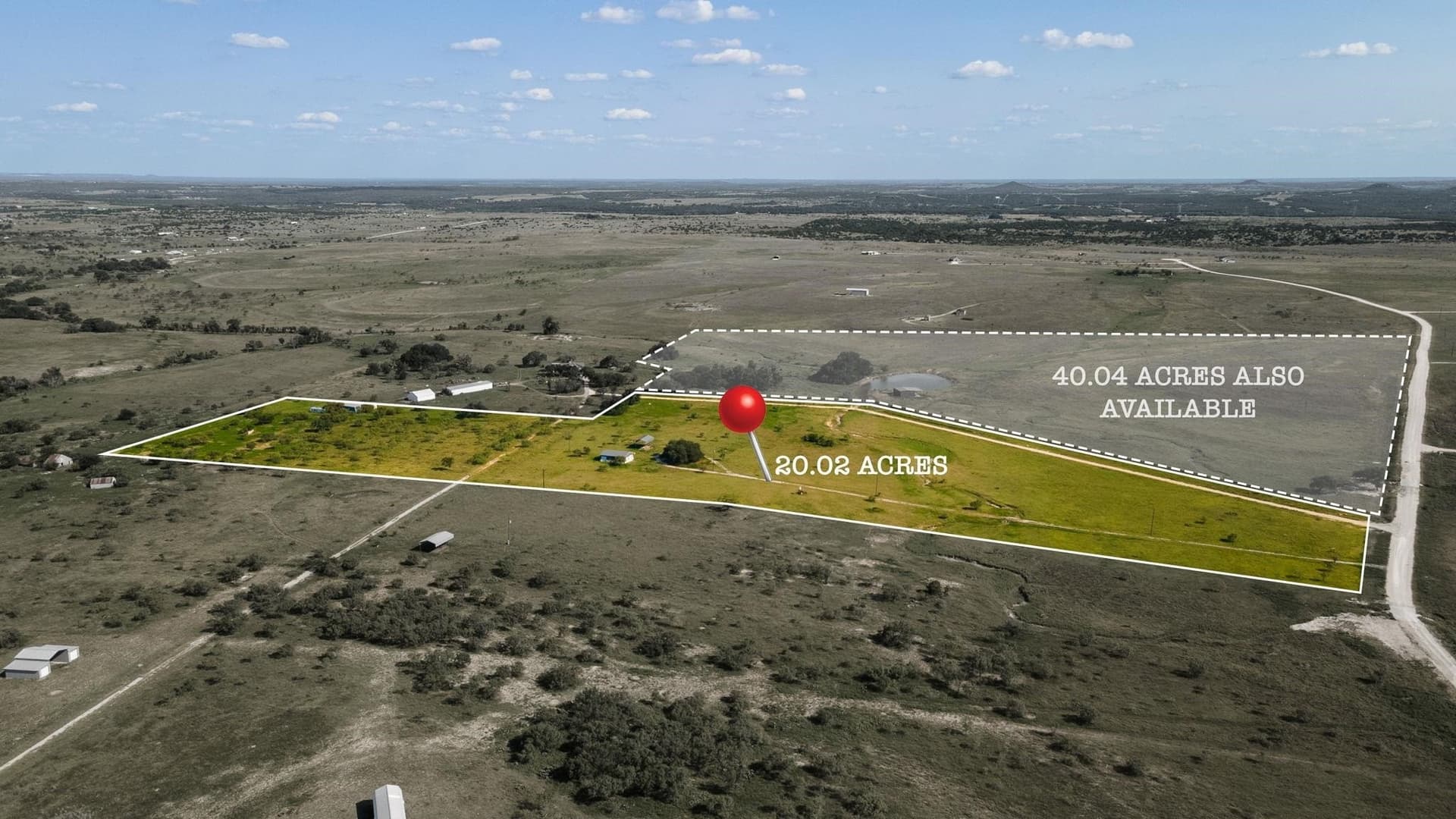 20 acres in Lampasas County