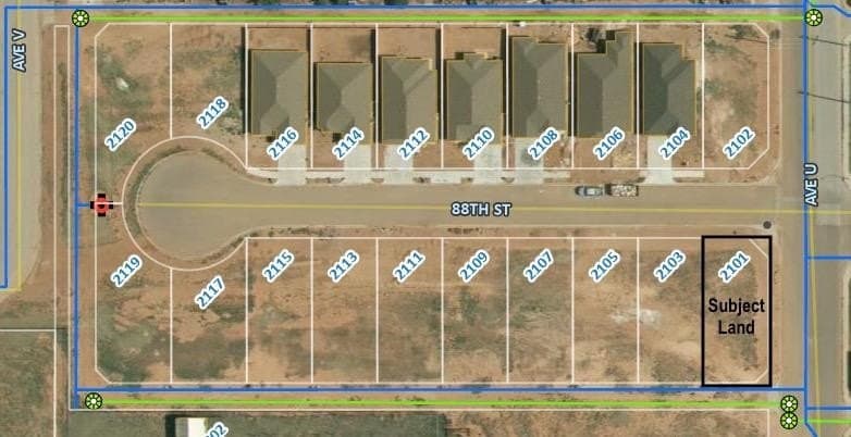 0.12 acres in Lubbock County