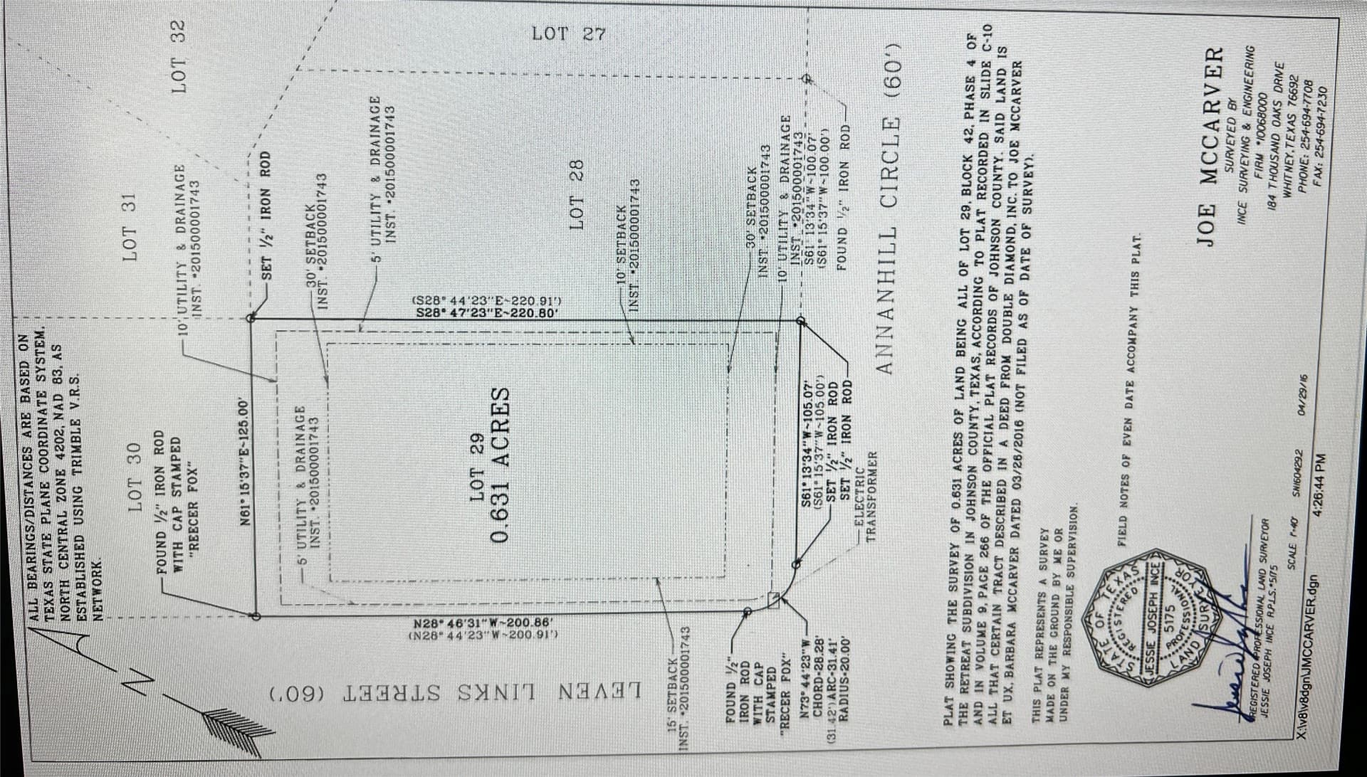0.63 acres in Johnson County featured view