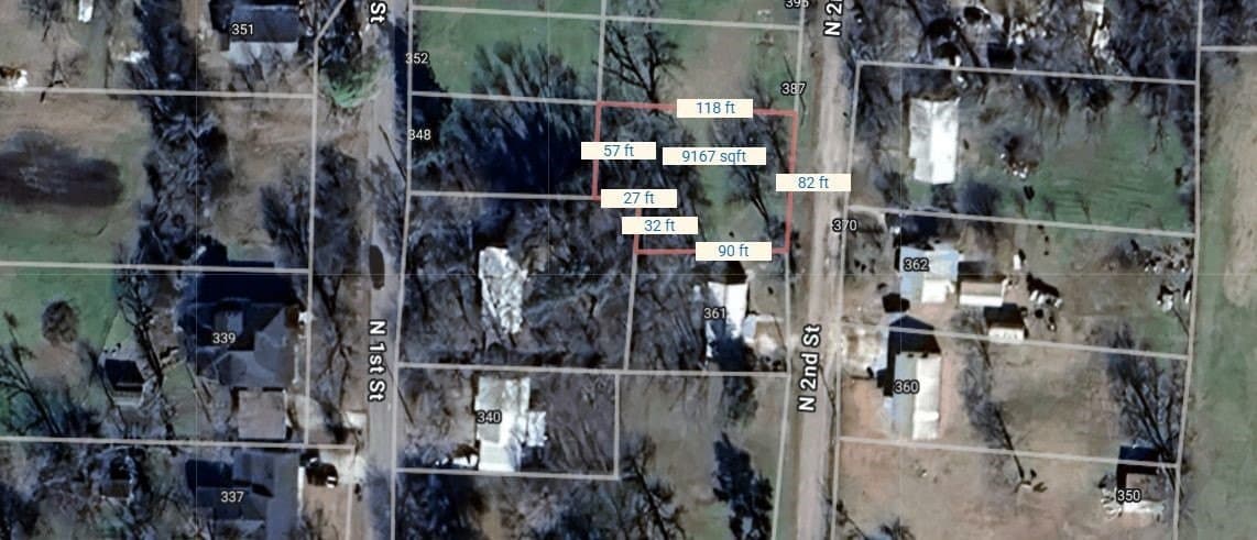 0.21 acres in Rains County